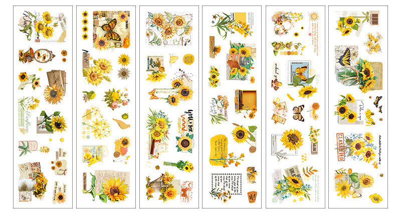 Aesthetic Seasonal PET Stickers Set