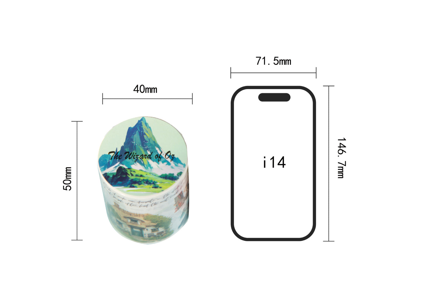 Pandora's Wonderful World Washi Tape