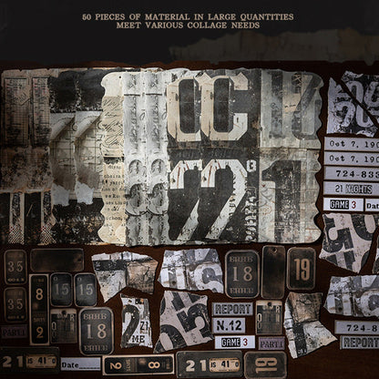 Vintage Junk Journal Supplies Bundle