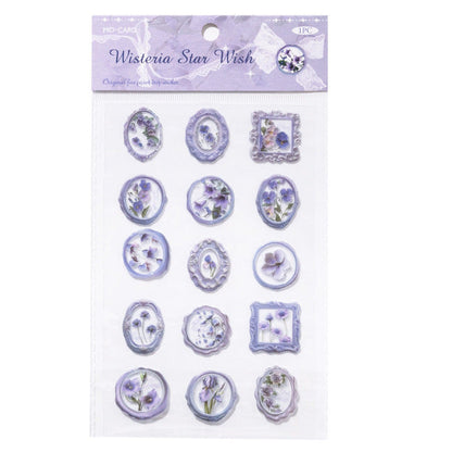 Vintage Garden Wax Seal Stickers