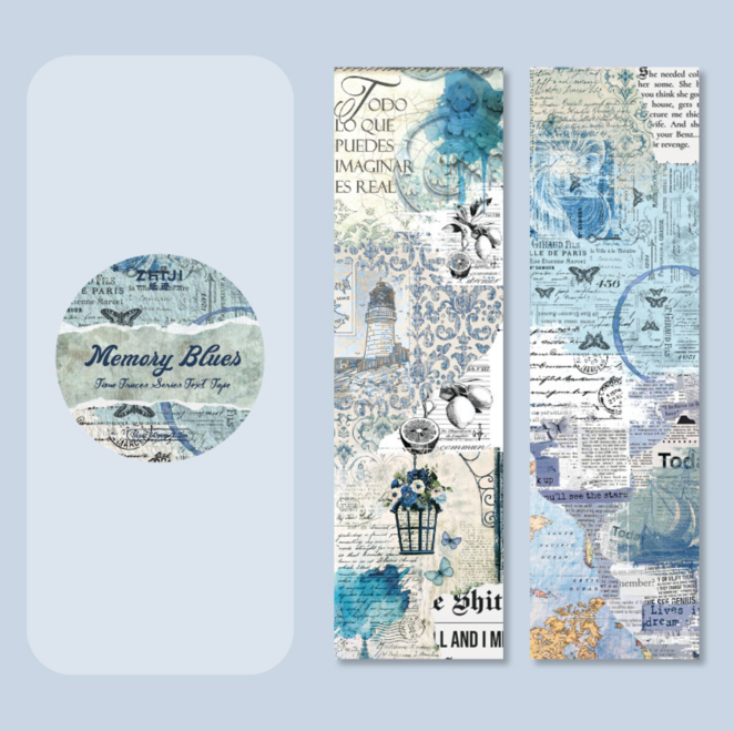 Old Letters Vintage Washi Tape