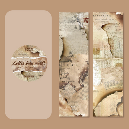 Old Letters Vintage Washi Tape