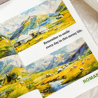 Free Wind Landscape Washi Tape