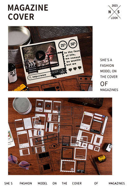 Photograph Time Stickers Set