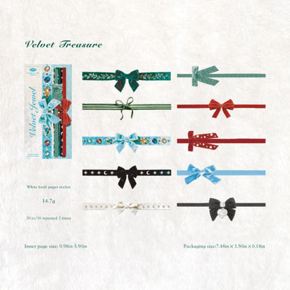 Timeless Bow Strip Sticker Pack