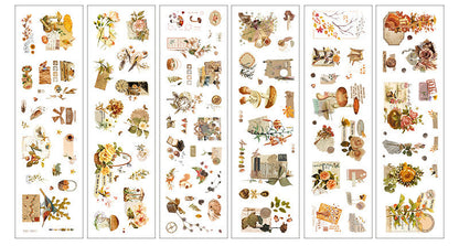 Aesthetic Seasonal PET Stickers Set