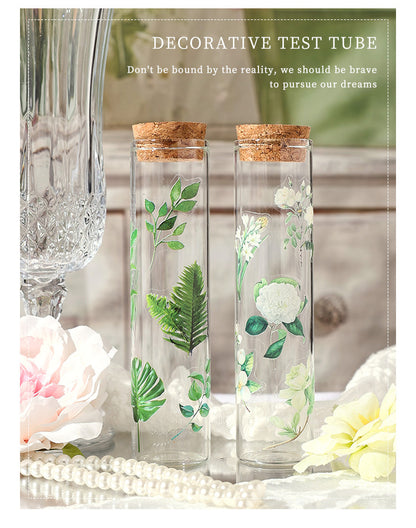 Leisurely Flower PET Sticker Set