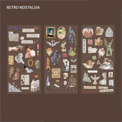 Retro Nostalgia Stickers Set