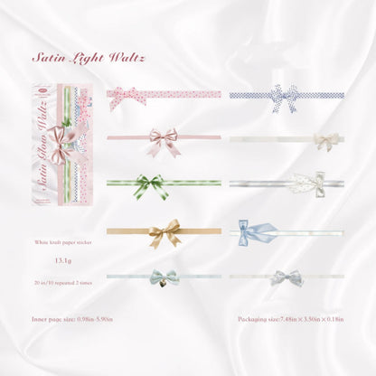 Timeless Bow Strip Sticker Pack