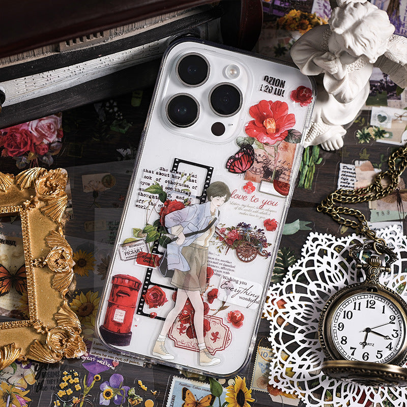 Aesthetic Seasonal PET Stickers Set