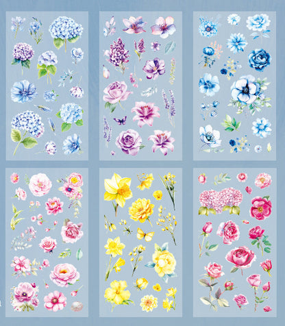 Natural Books PET Stickers Set