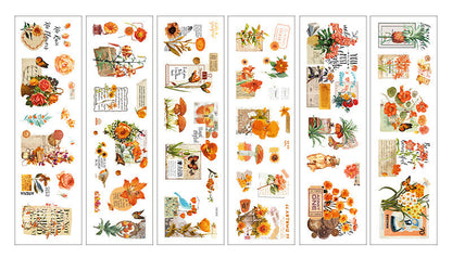 Aesthetic Seasonal PET Stickers Set
