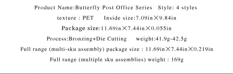 Butterfly Post DIY Puzzle Stickers