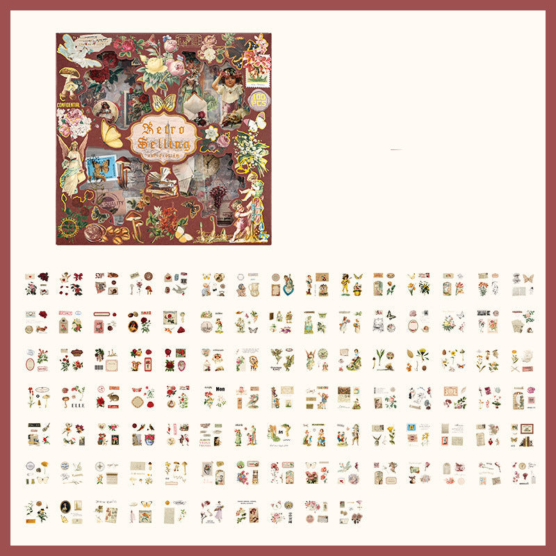 Retro PET Sticker Box