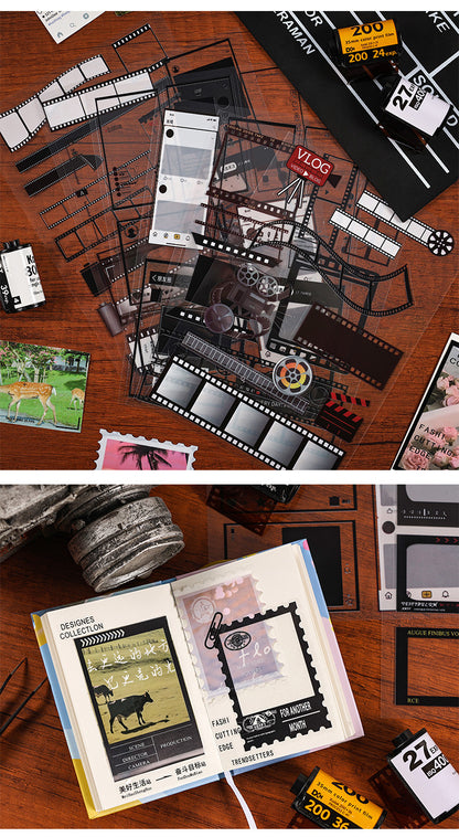 Photograph Time Stickers Set