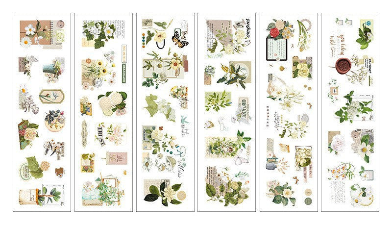 Aesthetic Seasonal PET Stickers Set