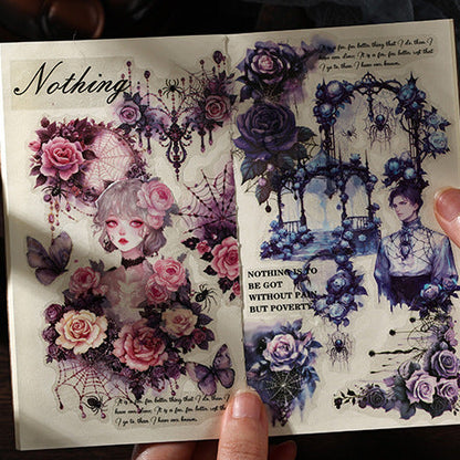 Ghostly Rose Washi Tape