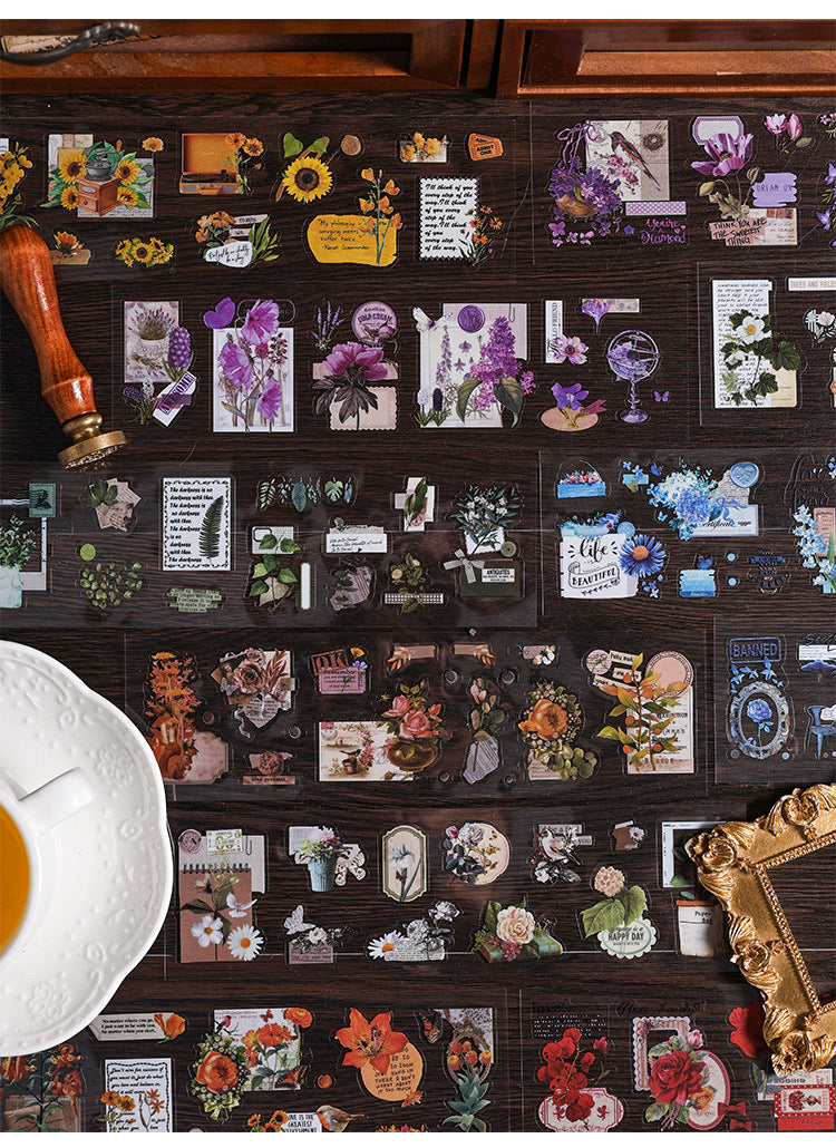 Aesthetic Seasonal PET Stickers Set