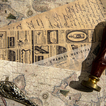 Vintage Newspaper Washi Tape