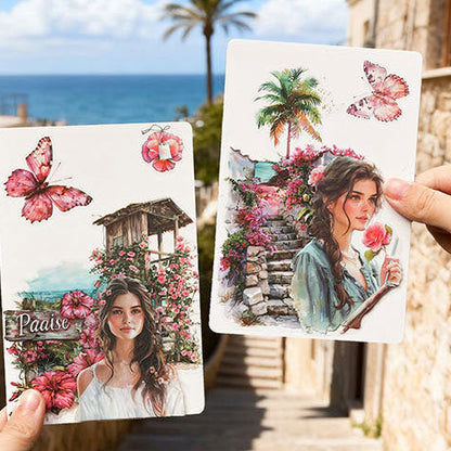 Four Seasons Poetry Sticker Book