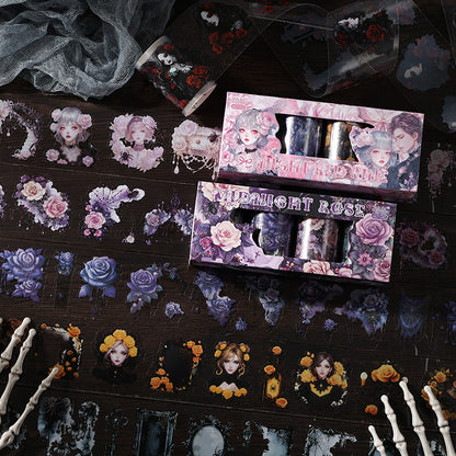 Ghostly Rose Washi Tape