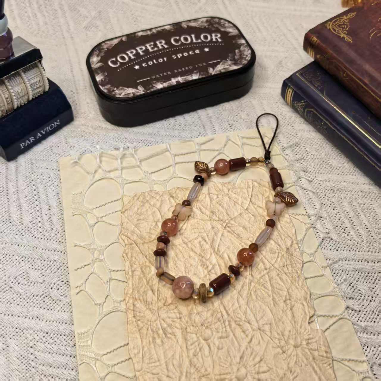 "Mrs. Fiske Warren & Daughter" Handmade Charm