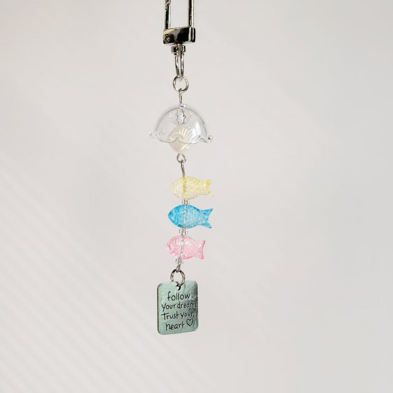 Carp Flag Wind Bell Charm