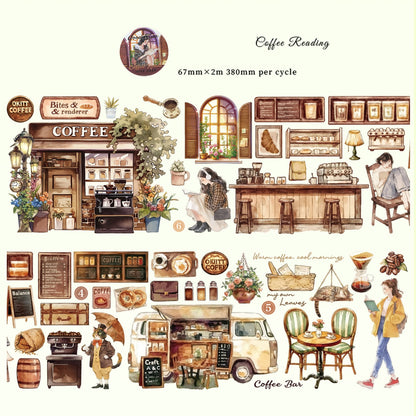 Beautiful Time Scenery Washi Tape