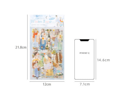 Live up to time PET Sticker Set