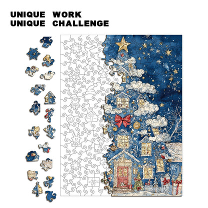 Irregular Shaped Christmas Puzzle