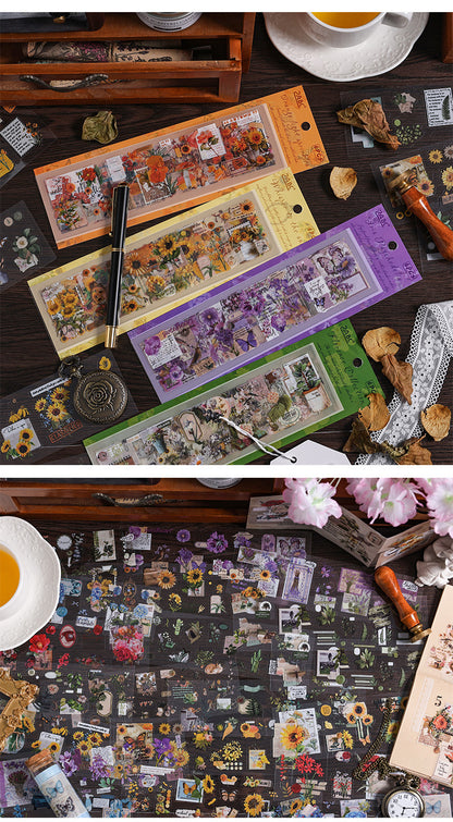 Aesthetic Seasonal PET Stickers Set