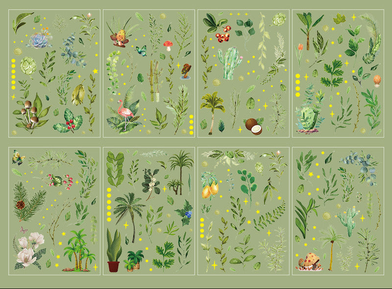 Forest Song PET Stickers Set