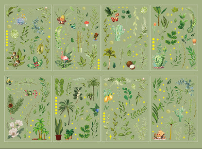 Forest Song PET Stickers Set