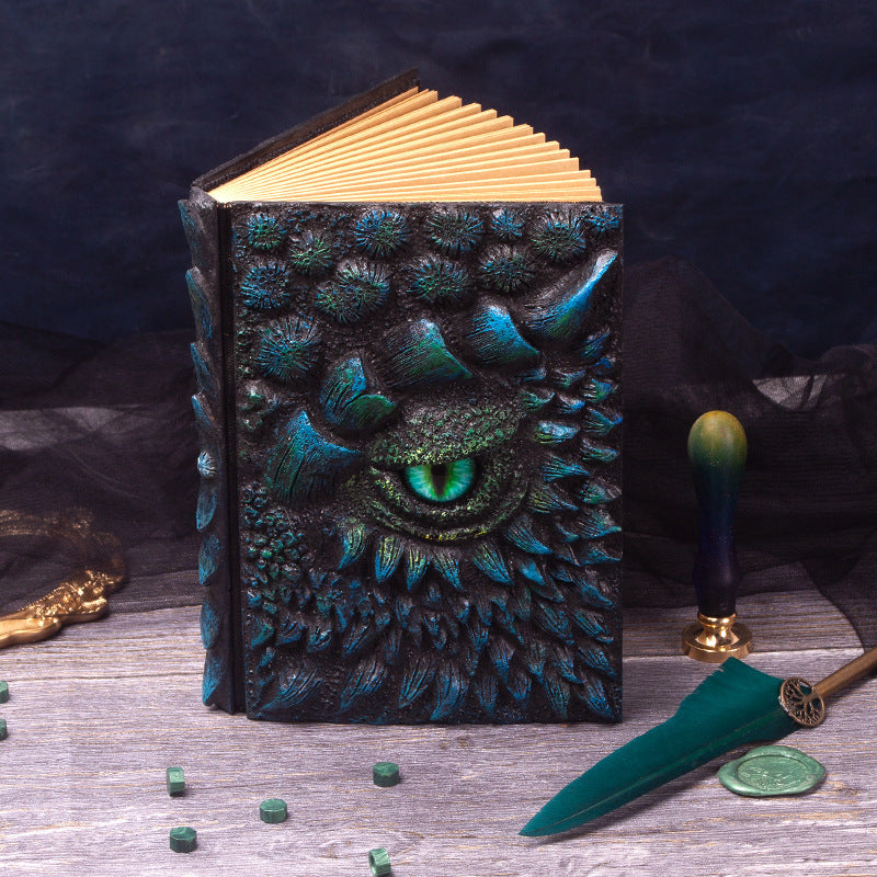 3D Embossed Dragon Notebook