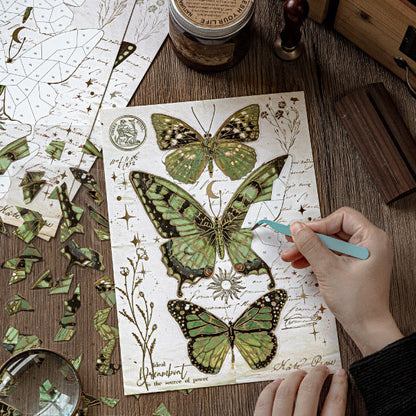 Butterfly Post DIY Puzzle Stickers