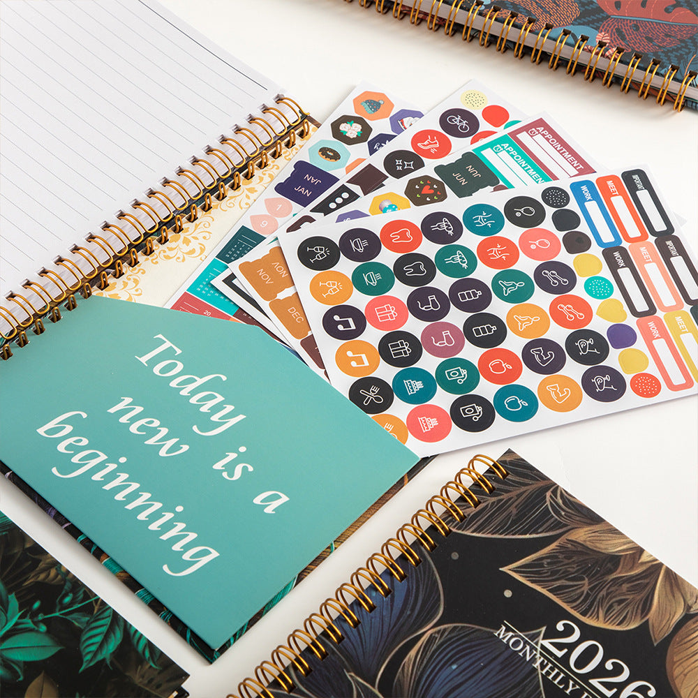 2026 Weekly Planner Notebook (A5)