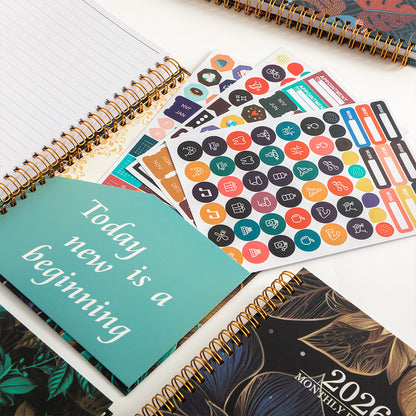 2026 Weekly Planner Notebook (A5)