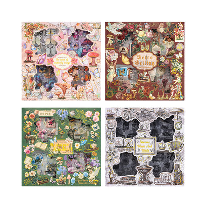 Nostalgia Retro Stickers Box