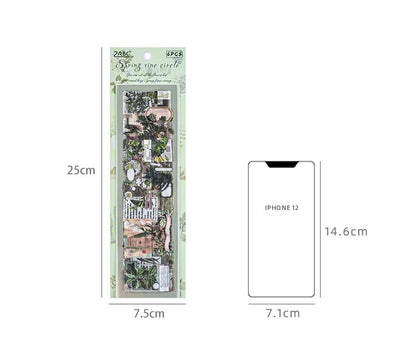 Aesthetic Seasonal PET Stickers Set