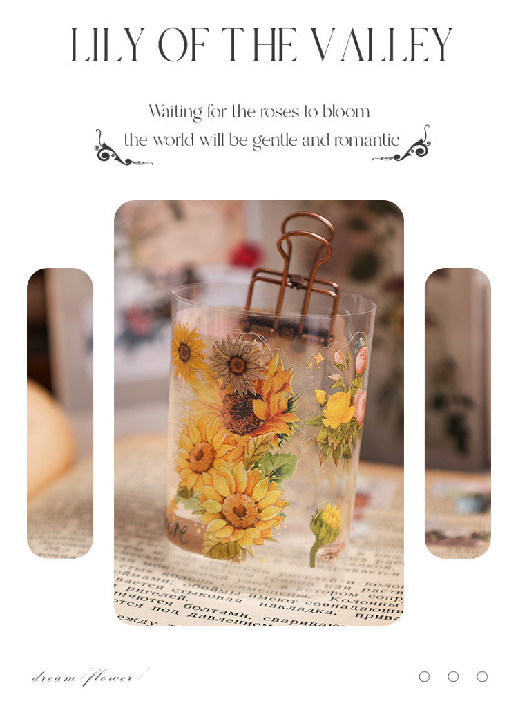 Aesthetic Seasonal PET Stickers Set