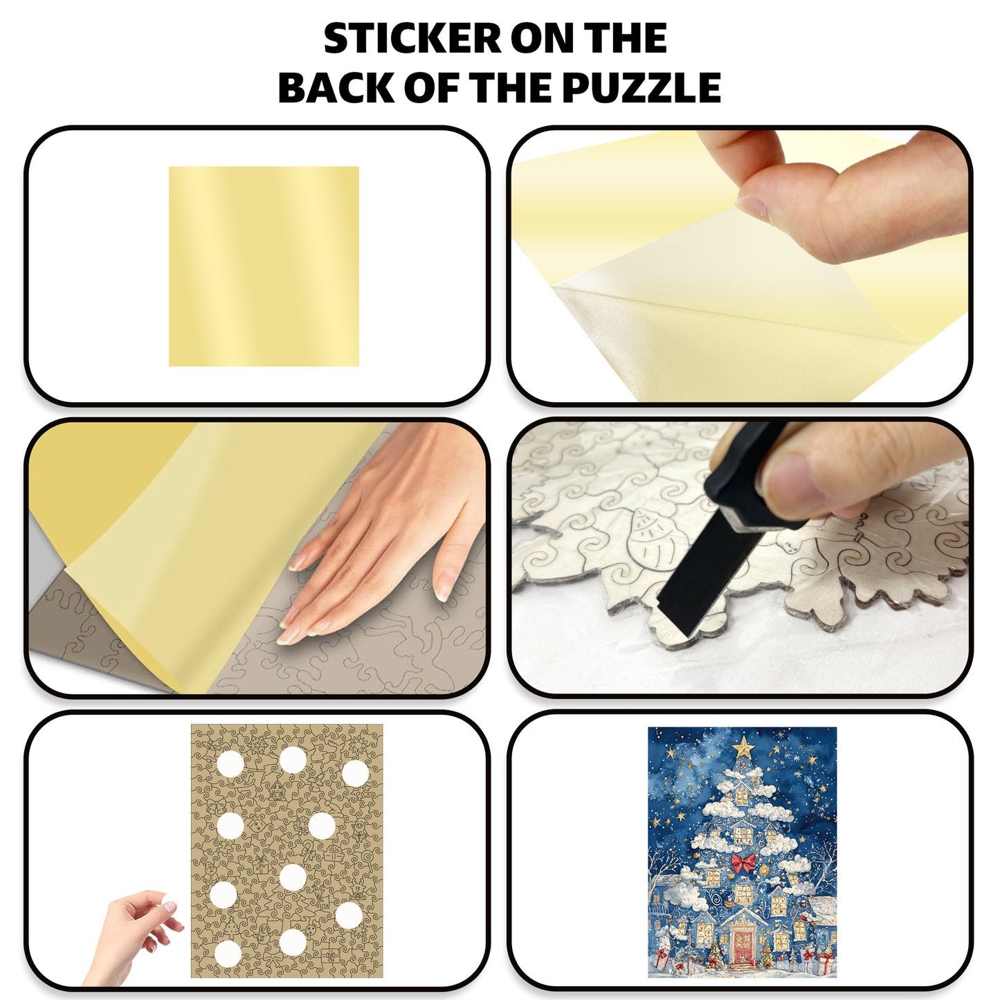 Irregular Shaped Christmas Puzzle