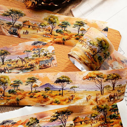 Free Wind Landscape Washi Tape