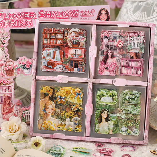 Four Seasons in Bloom PET Stickers Box Set