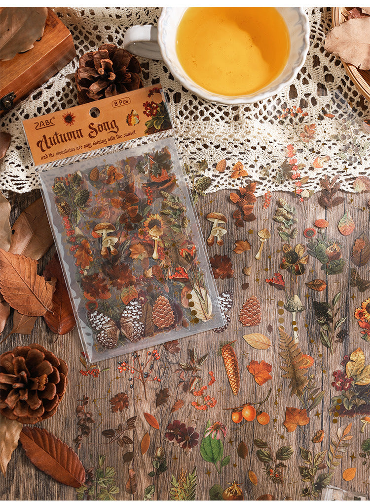 Forest Song PET Stickers Set
