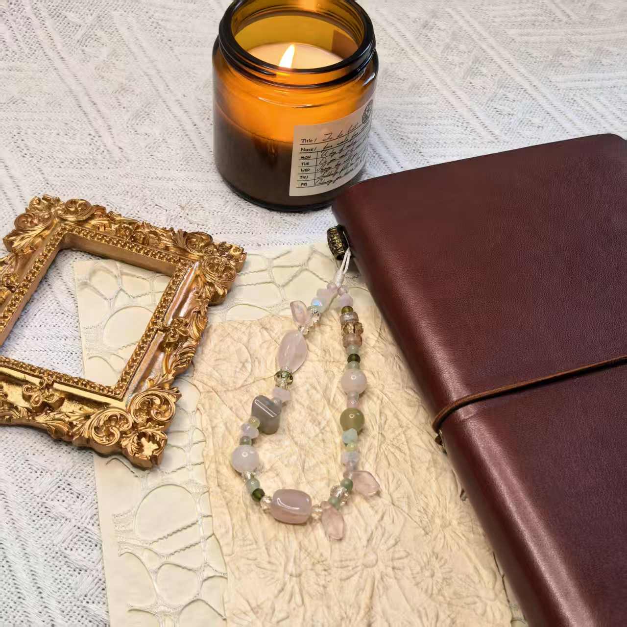 “Reading in the Garden” Handmade Charm