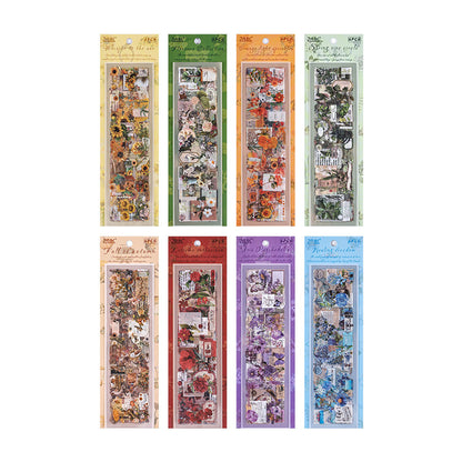Aesthetic Seasonal PET Stickers Set