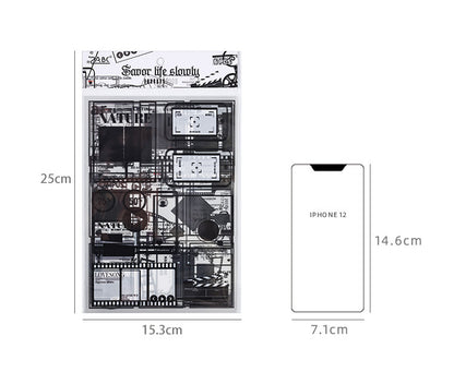 Photograph Time Stickers Set