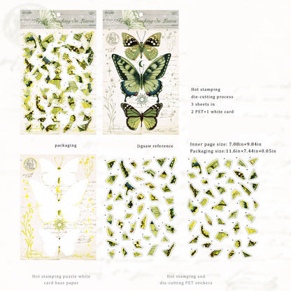 Butterfly Post DIY Puzzle Stickers