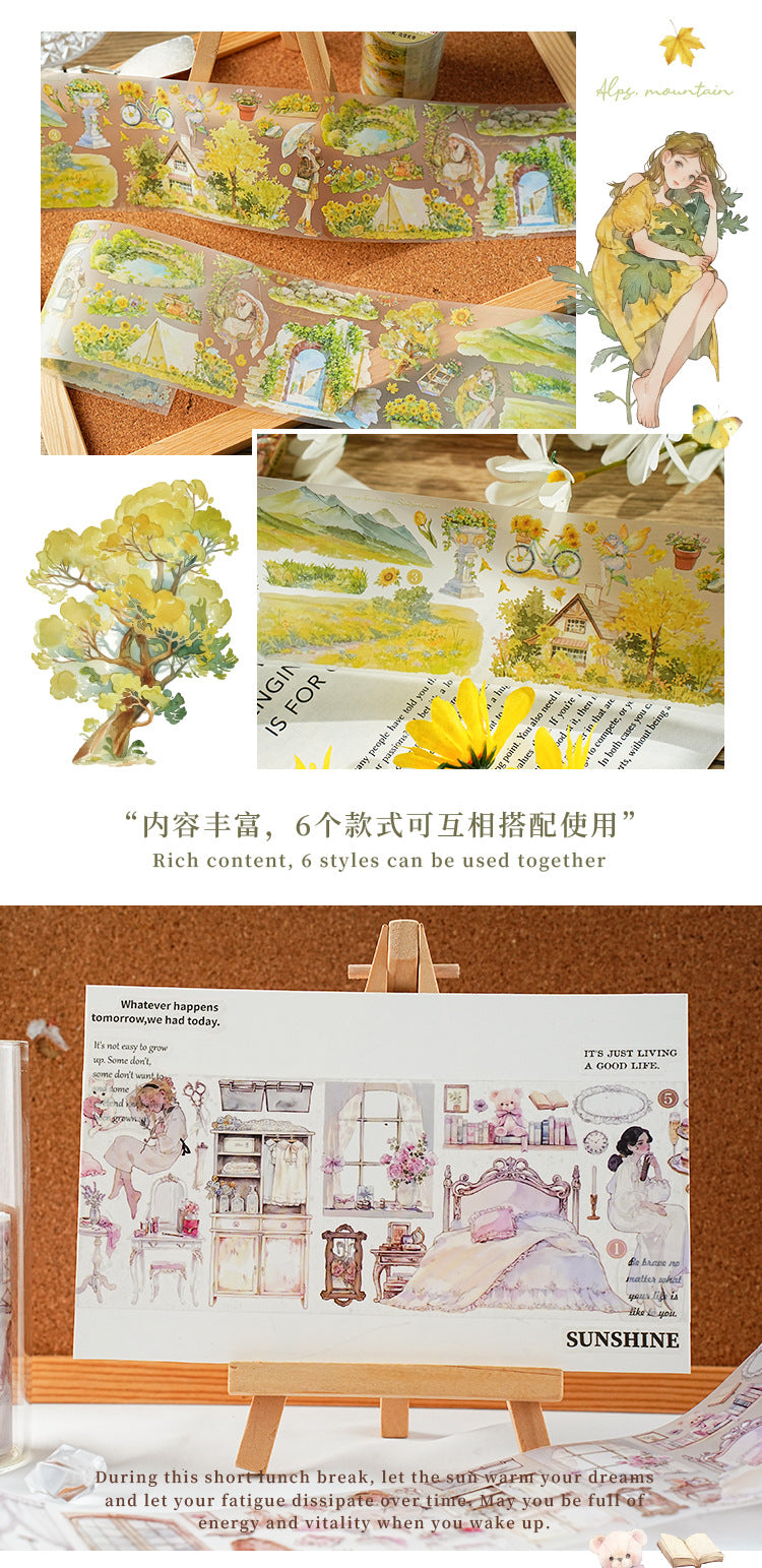 Beautiful Time Scenery Washi Tape