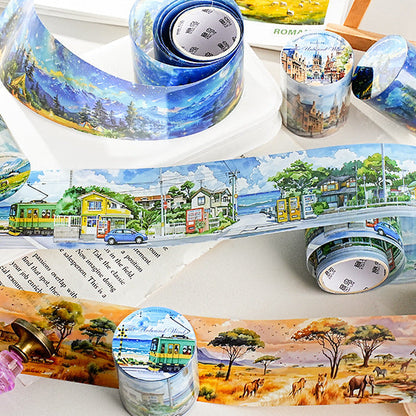 Free Wind Landscape Washi Tape